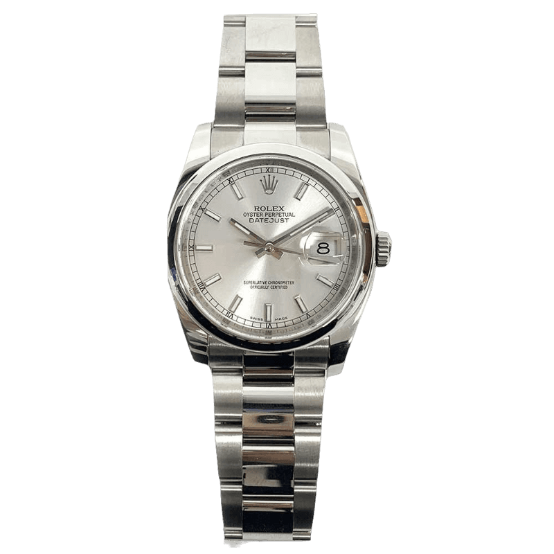 Rolex 116200 outlet silver