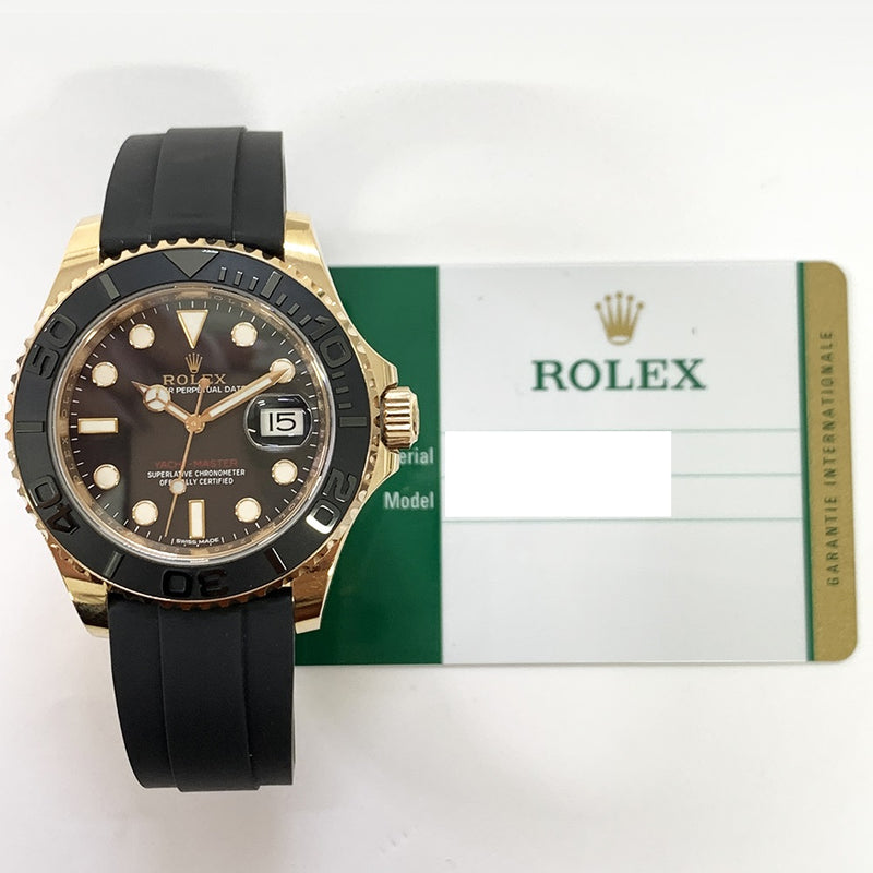 Rolex Yacht-Master 116655 with Black Dial