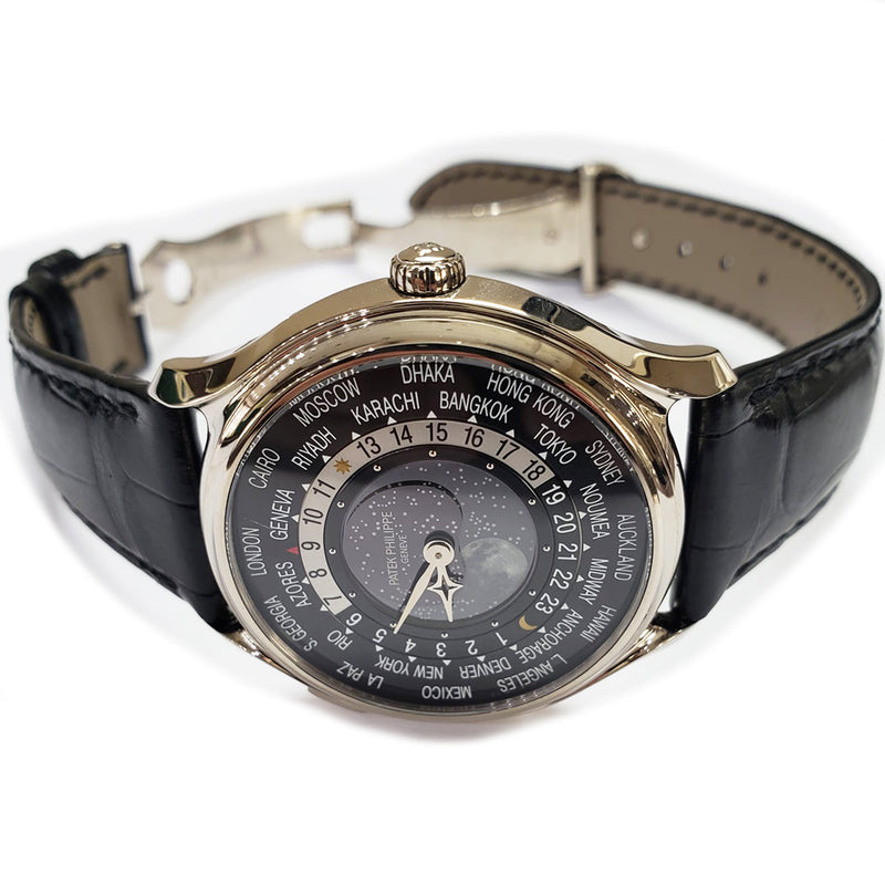 Patek Philippe World Time 175th Anniversary - Limited Ed. 5575G-001 Black Dial Aug 2015