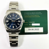 Rolex Oyster Perpetual 124300 Blue Dial Jun 2022