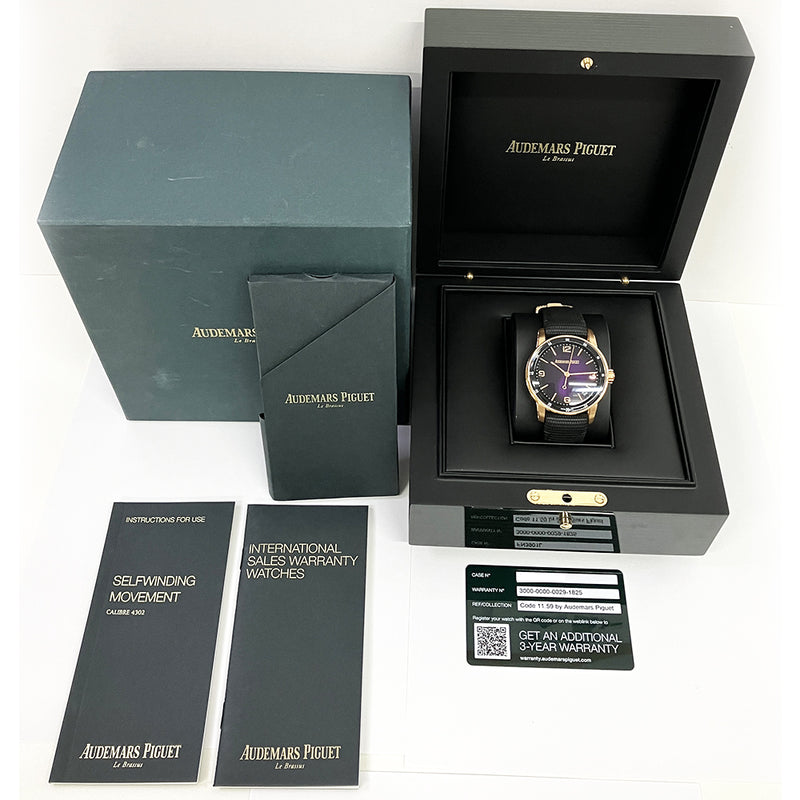 Audemars Piguet Royal Oak 15210OR.OO.A002KB.02 Purple Dial