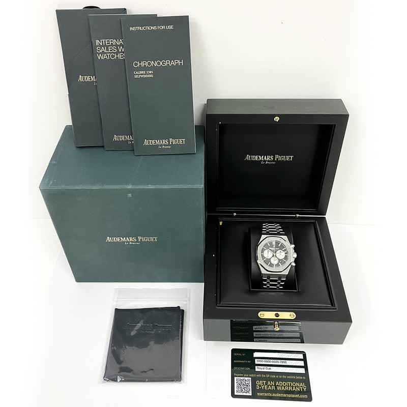 Audemars Piguet Royal Oak Chronograph 26331ST.OO.1220ST.02 Black Dial