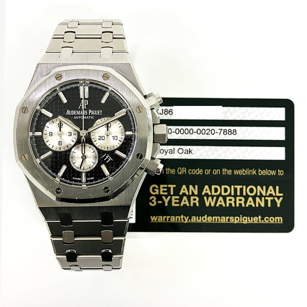 Audemars Piguet Royal Oak Chronograph 26331ST.OO.1220ST.02 Black Dial