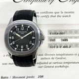 Patek Philippe Aquanut 5165A-001 Black Dial Oct 2009