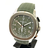 Patek Philippe Aquanut 5968G-010 Green Dial Aug 2022