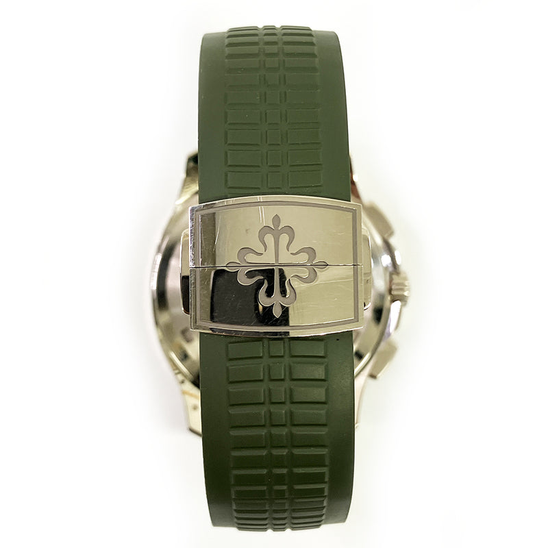 Patek Philippe Aquanut 5968G-010 Green Dial Aug 2022