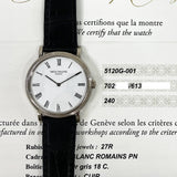 Patek Philippe Calatrava 5120G-001 White Dial May 2017