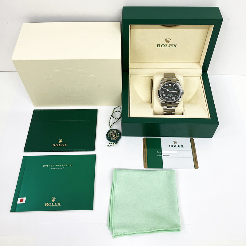 Rolex Air-King 116900 Black Dial Nov 2018