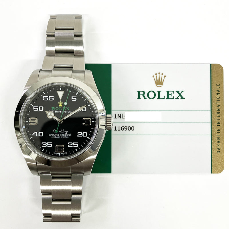 Rolex Air-King 116900 Black Dial Nov 2018