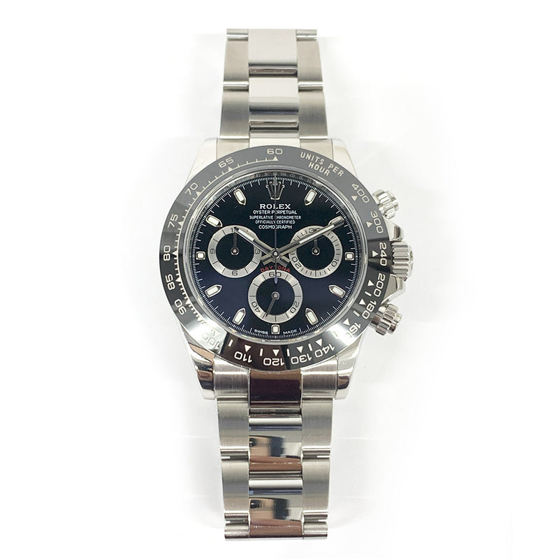 Rolex Cosmograph Daytona 116500LN Black Dial Aug 2020