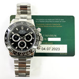 Rolex Cosmograph Daytona 116500LN Black Dial Jul 2023