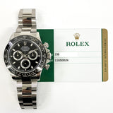 Rolex Cosmograph Daytona 116500LN Black Dial Sep 2017