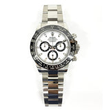 Rolex Cosmograph Daytona 116500LN White Dial Jun 2021