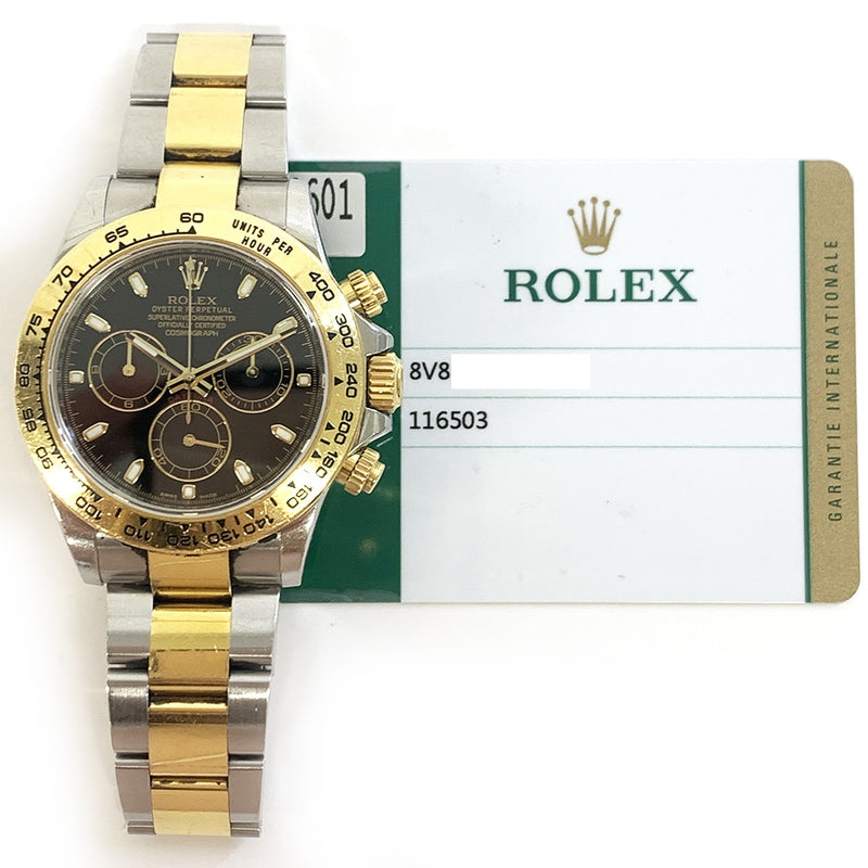 Rolex Cosmograph Daytona 116503 Black Dial Jul 2016