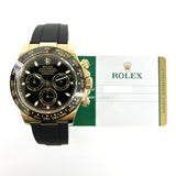 Rolex Cosmograph Daytona 116518LN Black Dial Aug 2019