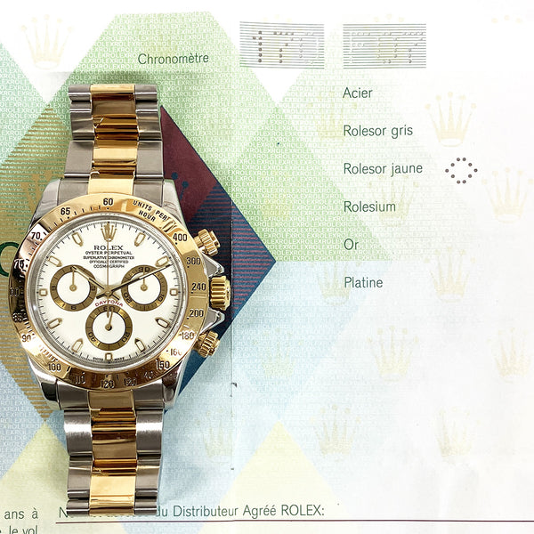 Rolex Cosmograph Daytona 116523 White Dial Apr 2004