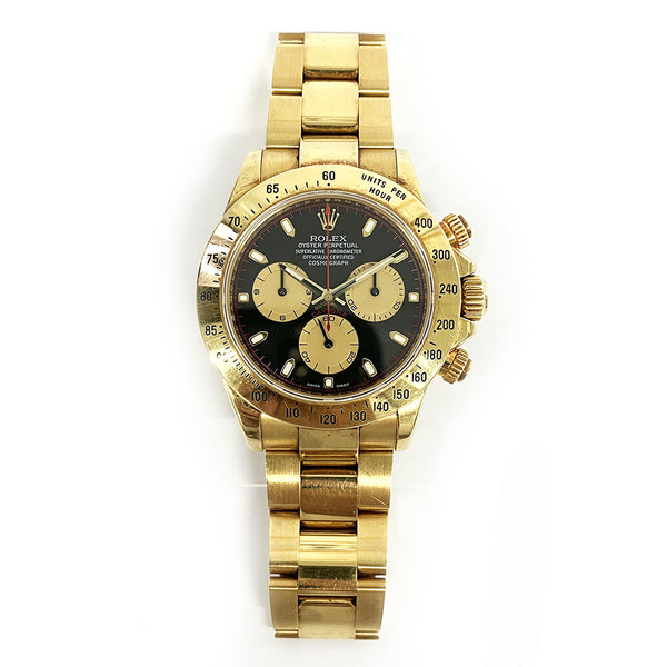 Rolex Cosmograph Daytona 116528 Black Dial Oct 2006