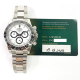 Rolex Cosmograph Daytona 126500LN White Dial Mar 2024