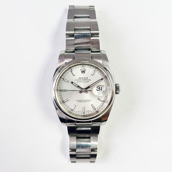 Rolex Datejust 116200 Silver Dial Jun 2015