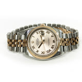 Rolex Datejust 116231 Pink Roman Dial Aug 2005