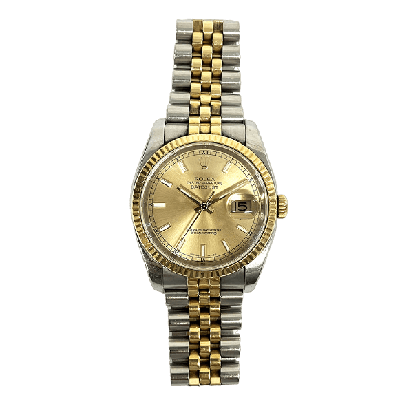 Rolex Datejust 116233 Champagne Dial Jul 2008