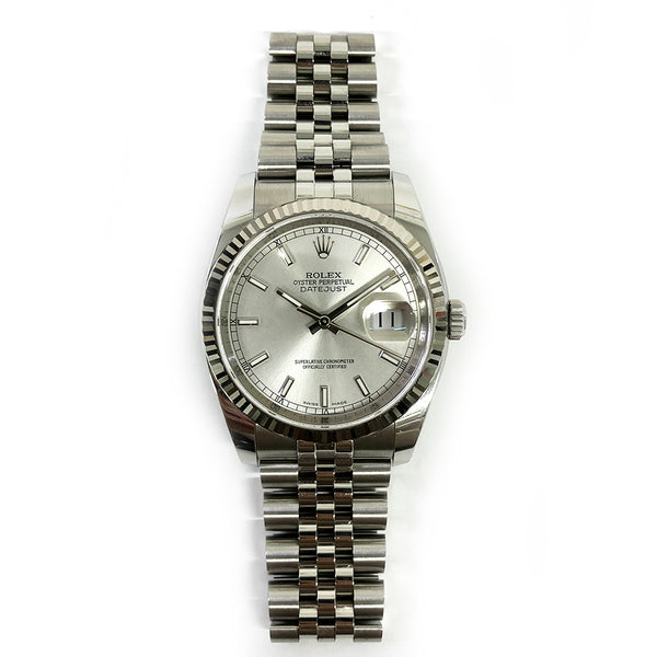 Rolex Datejust 116234 Silver Dial Jan 2017