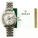 Rolex Datejust 116234 Silver Dial Jan 2017