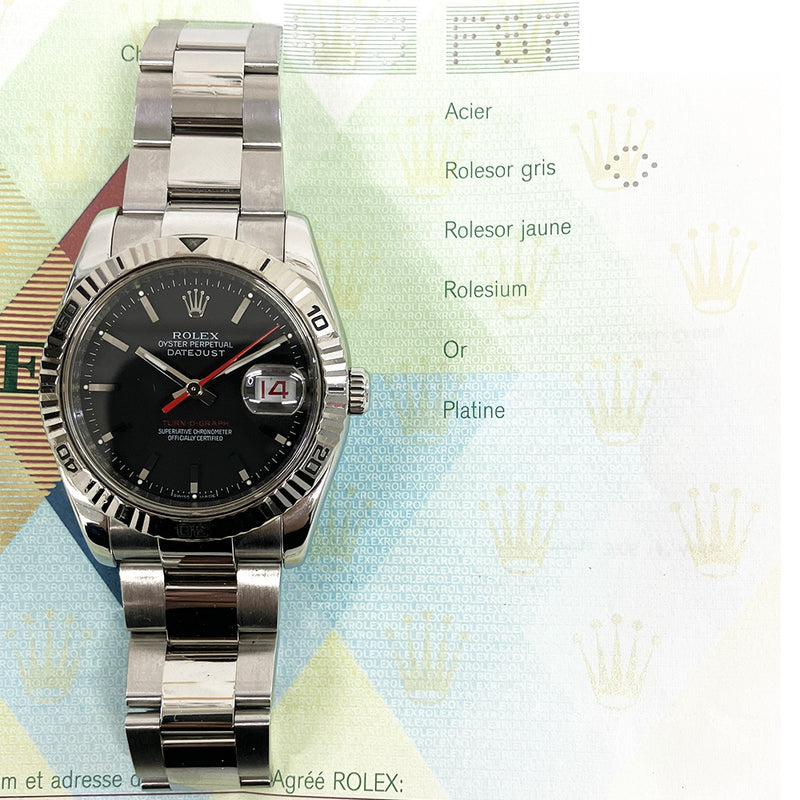 Rolex Datejust 116264 Black Dial