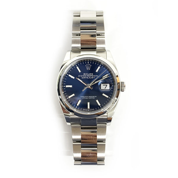 Rolex Datejust 126200 Blue Dial Jan 2024