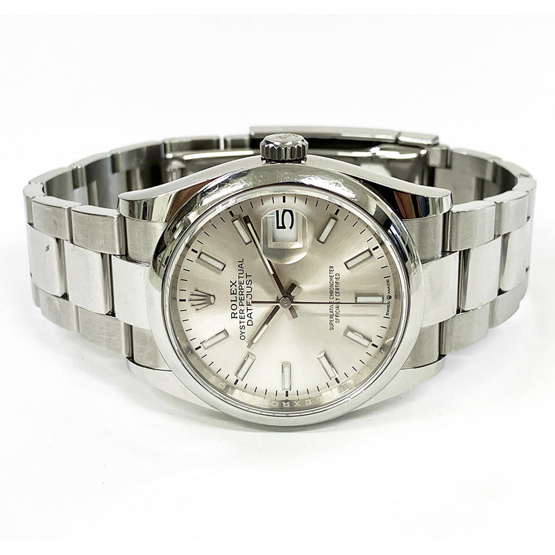 Rolex Datejust 126200 Silver Dial Feb 2020