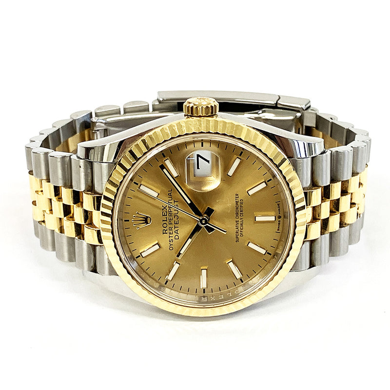 Rolex Datejust 126233 Champagne Dial Feb 2020