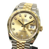 Rolex Datejust 126233 Champagne Diamond Dial Aug 2021