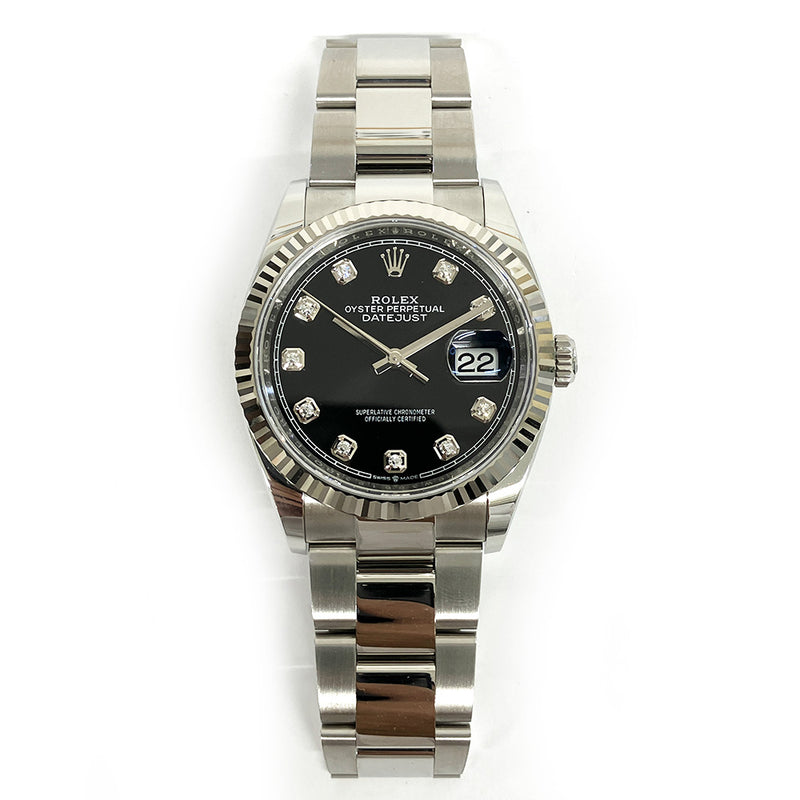 Rolex Datejust 126234 Black Diamond Dial Nov 2024