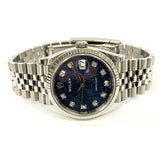 Rolex Datejust 126234 Blue Diamond Dial Nov 2019