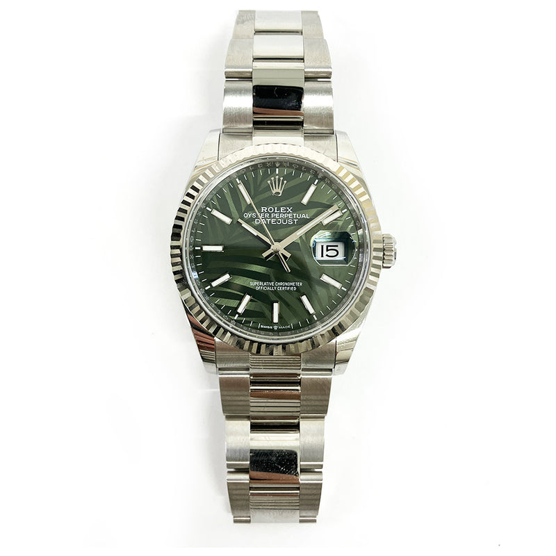 Rolex Datejust 126234 Green Palm Mar 2022