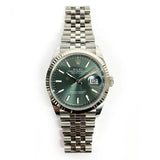 Rolex Datejust 126234 Mini Green Dial Mar 2024