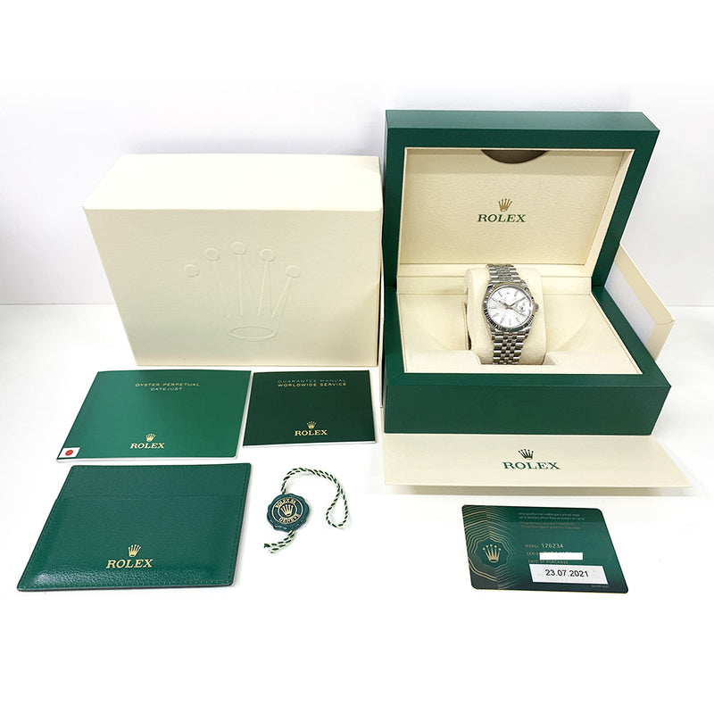 Rolex Datejust 126234 Silver Dial Jul 2021