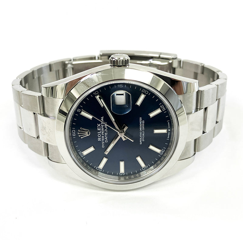 Rolex Datejust 126300 Blue Dial Sep 2022