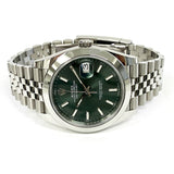 Rolex Datejust 126300 Green Dial Mar 2024