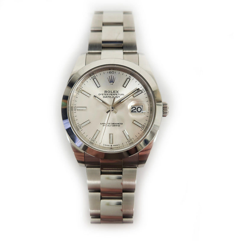 Rolex Datejust 126300 Silver Dial Apr 2021