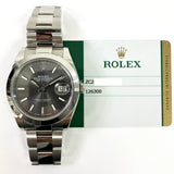 Rolex Datejust 126300 Slate Dial May 2018