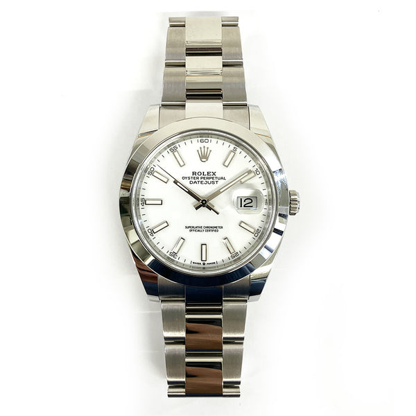 Rolex Datejust 126300 White Dial Nov 2024