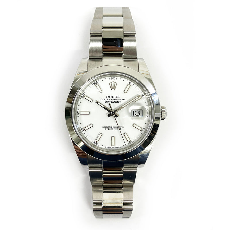 Rolex Datejust 126300 White Dial Nov 2024