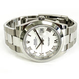 Rolex Datejust 126300 White Roman Dial Feb 2024