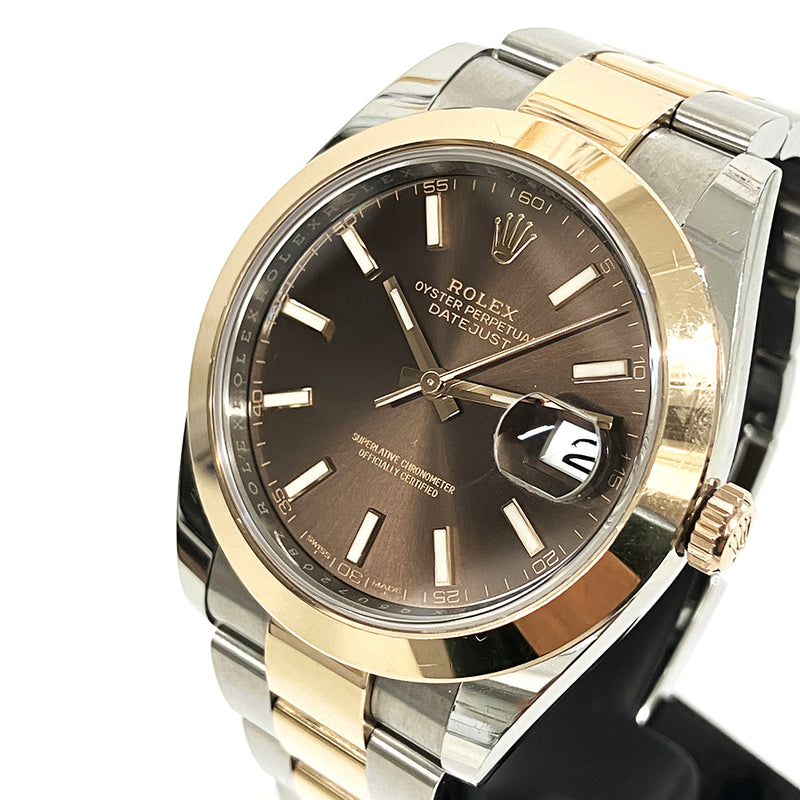 Rolex Datejust 126301 Chocolate Dial Oct 2017