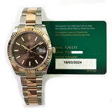 Rolex Datejust 126331 Chocolate Dial Mar 2024