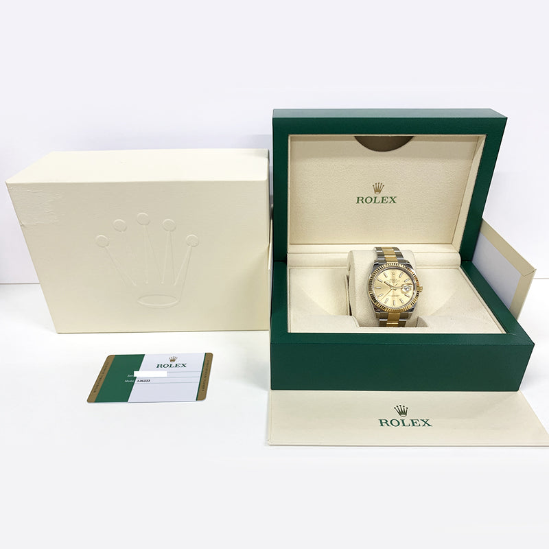 Rolex Datejust 126333 Champagne Dial Jun 2019