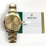 Rolex Datejust 126333 Champagne Dial Jun 2019