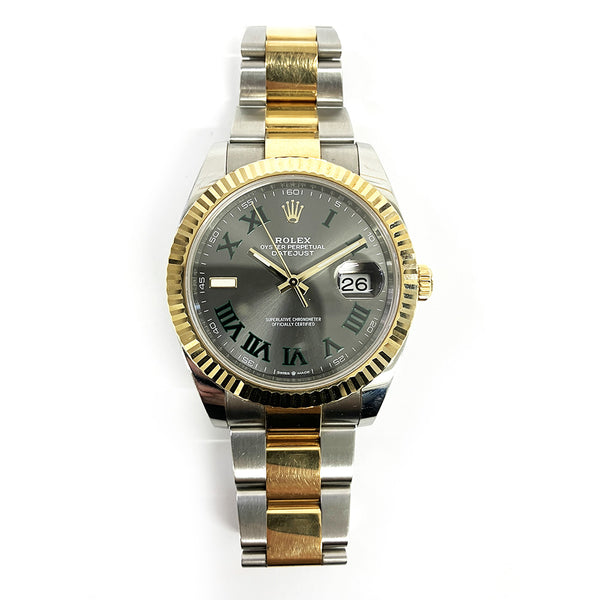 Rolex Datejust 126333 Wimbledon Dial Feb 2021