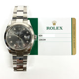 Rolex Datejust 126334G Slate Diamond Dial May 2019